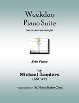 Weekday Piano Suite piano sheet music cover